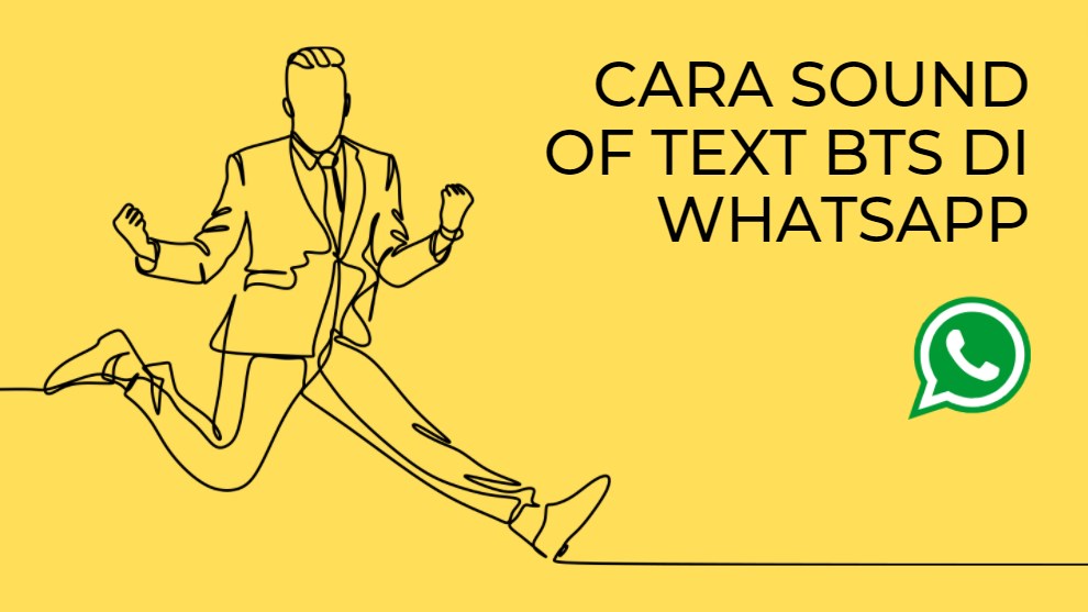 cara pasang sound of text bts jadi nada dering whatsapp